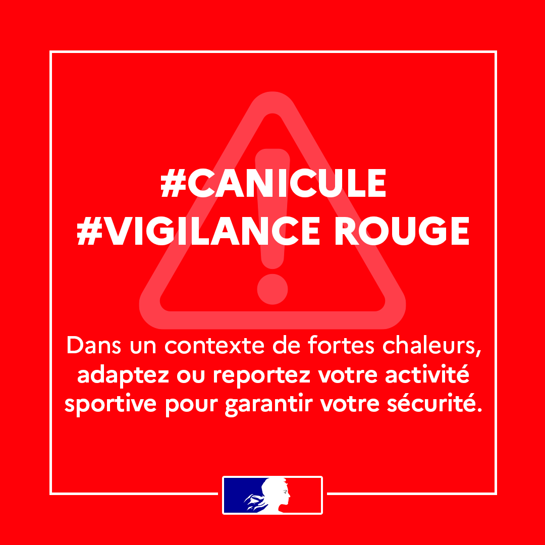 Vigilance Orange Canicule Le Gers est place en vigilance orange a compter du 29 juin 2025 large