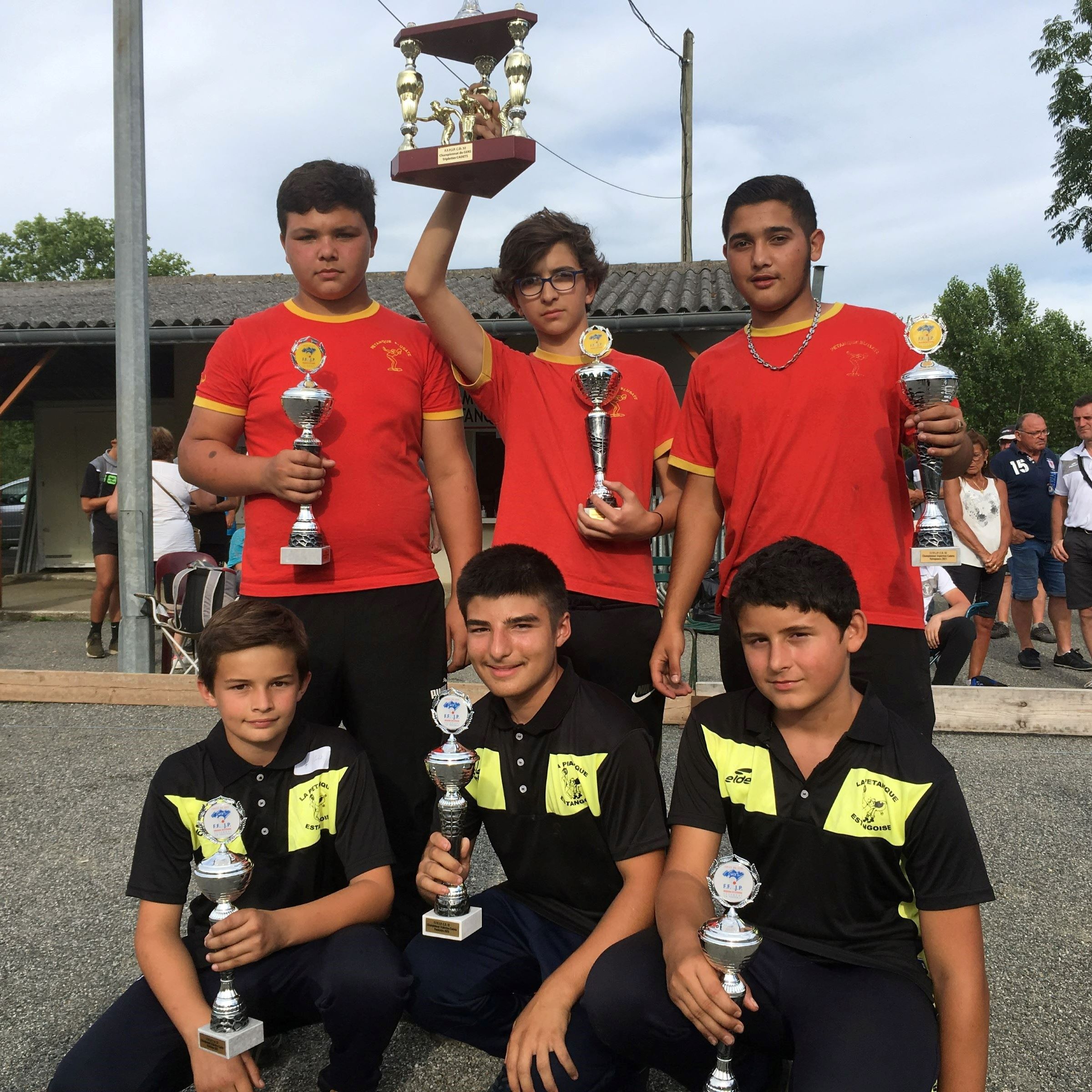 cadets champions finalistes