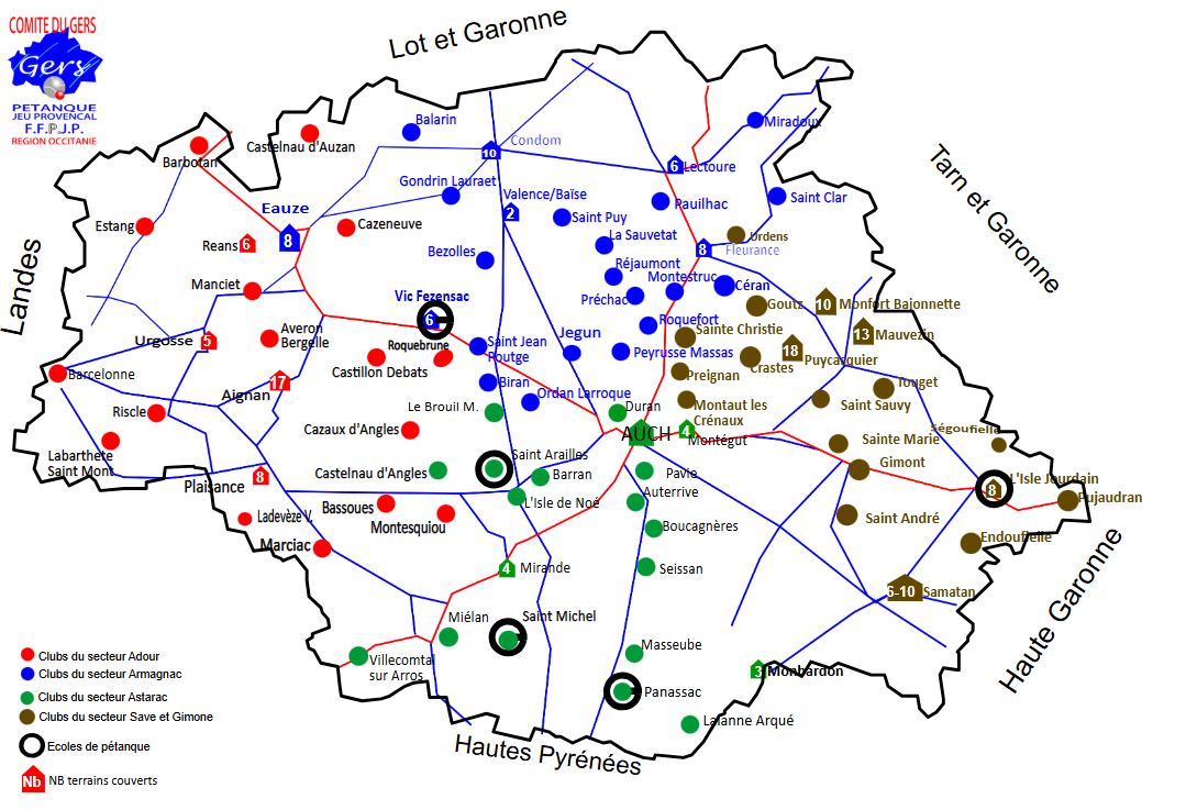 2025 carte clubs