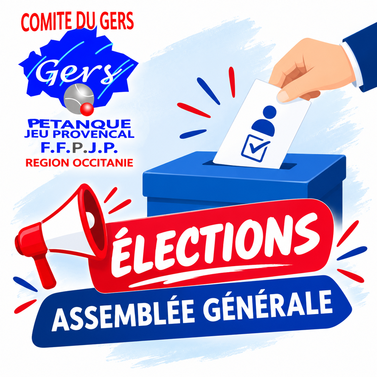 Elections du Gers en petanque