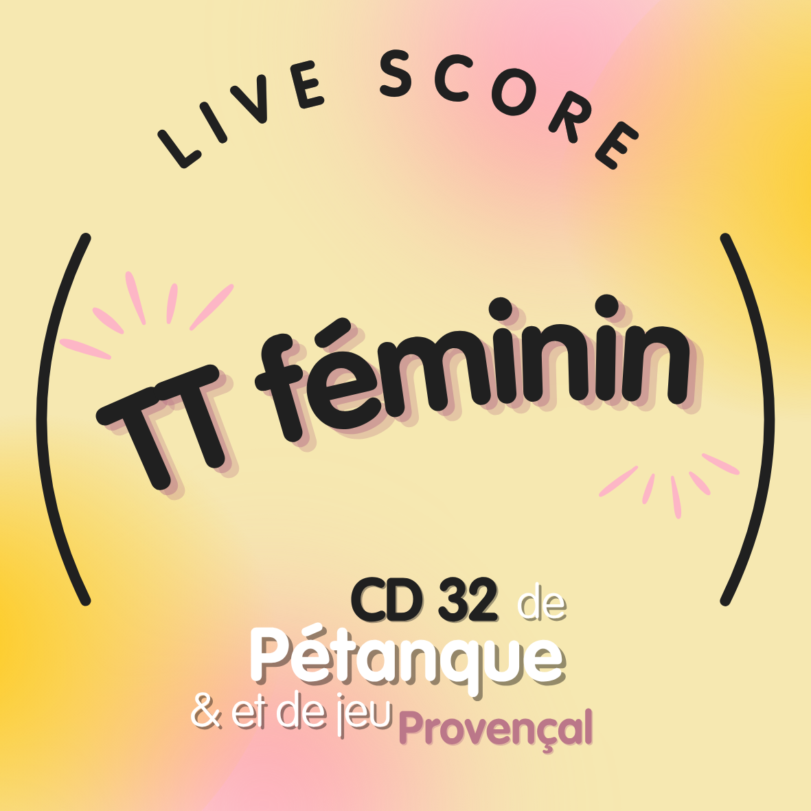 live score TT FEM