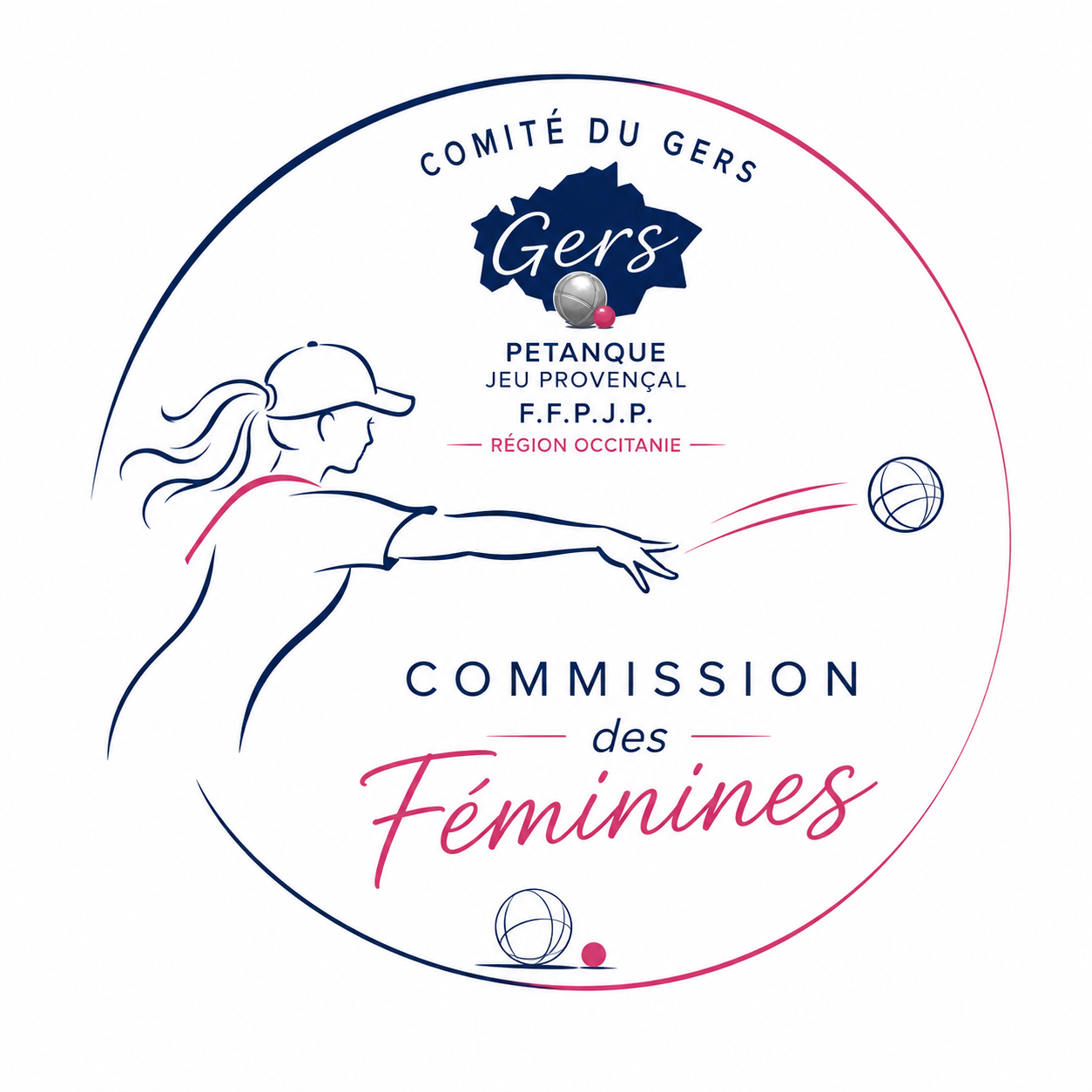 logo commission feminine