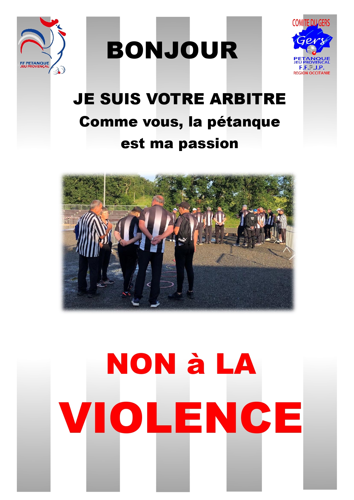 AFFICHE arbitre